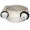 Marinco 30A 125V Molded Standard Cordset - White - 50' [199120] - Mealey Marine