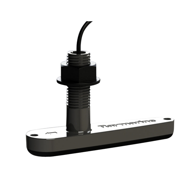 Raymarine CPT-110 Plastic Thru-Hull Transducer w/CHIRP & DownVision f/CP100 Sonar Module [A80277] - Mealey Marine