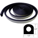 TACO Weather Seal - 10'L x 1/2"W x 1/2"H - Black [V30-0202B10-1] - Mealey Marine