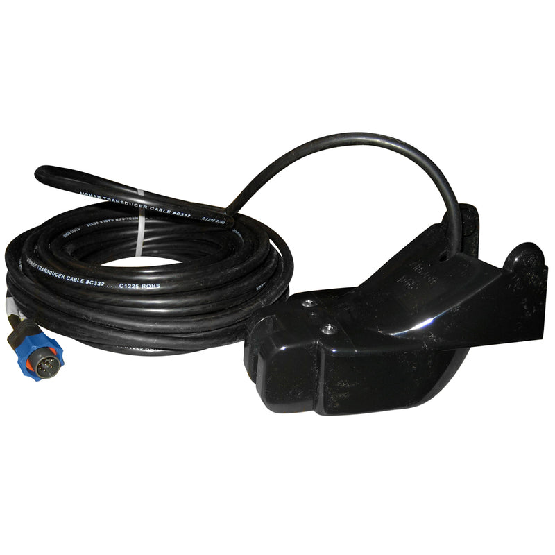 Lowrance P66-BL Transom Mount Triducer Multisensor Blue Connector [P66-BL] - Mealey Marine