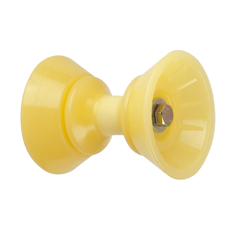 C.E. Smith 3" Bow Bell Roller Assembly - Yellow TPR [29300] - Mealey Marine