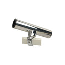 C.E. Smith Pontoon Square Rail Adjustable Clamp-On Rod Holder [55108A] - Mealey Marine