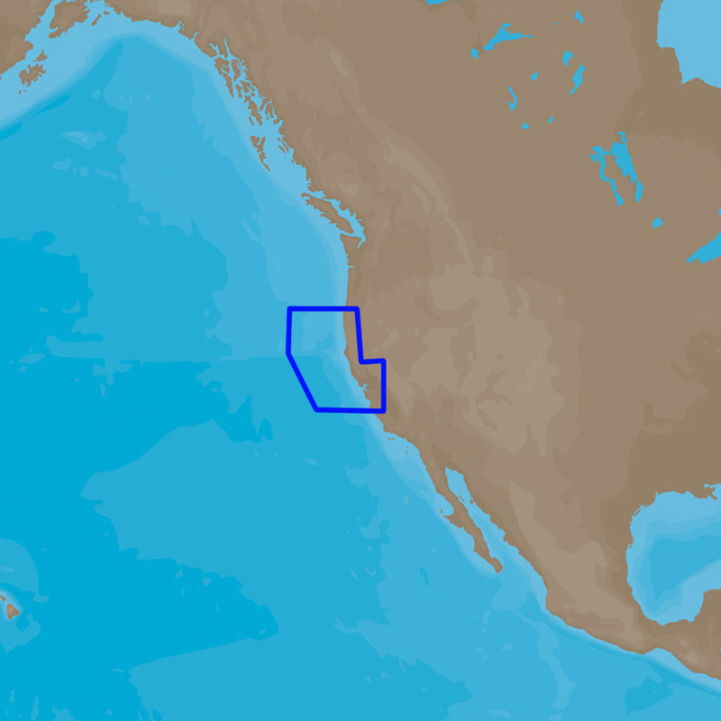 C-MAP  4D NA-D953 Point Sur to Cape Blanco [NA-D953] - Mealey Marine