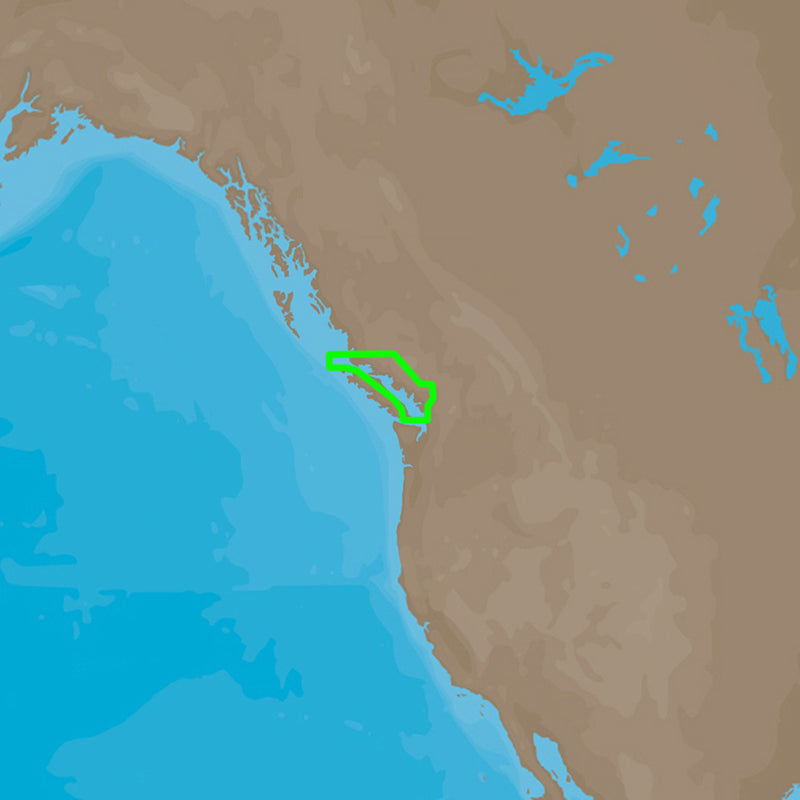 C-MAP  4D NA-D957 San Juan Islands to Nigei Island [NA-D957] - Mealey Marine