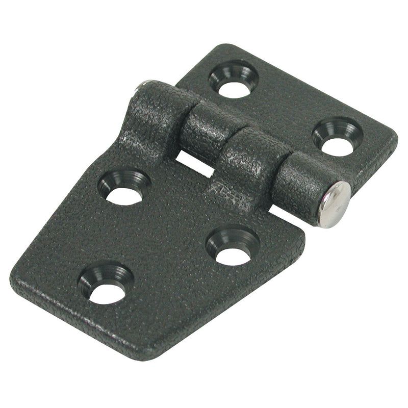 Whitecap Shortside Door Hinge - Black Nylon - 1-3/8" x 2-1/4" [S-3032] - Mealey Marine