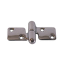 Whitecap Take-Apart Hinge (Non-Locking) - CP/Brass - 3-7/8" x 2-1/16" [S-991] - Mealey Marine