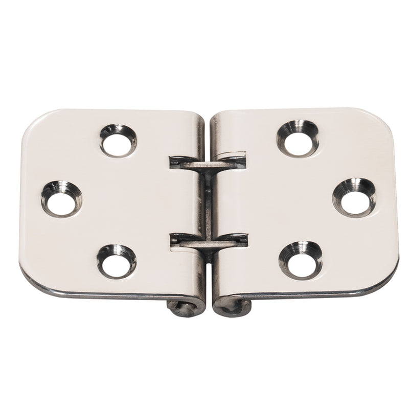 Whitecap Flush Mount 2-Pin Hinge - 304 Stainless Steel - 2-13/16 x 1-9/16 [S-3705] - Mealey Marine