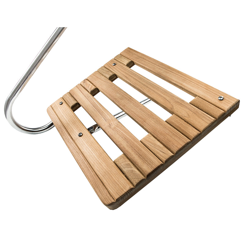 Whitecap Teak Swim Platform f/Outboard Motors [60900] - Mealey Marine