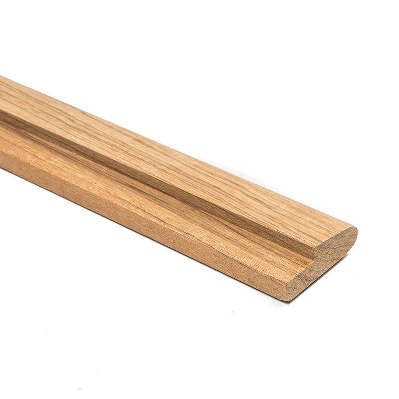 Whitecap Teak Bunk Rail Molding - 5' [60847] - Mealey Marine