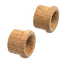 Whitecap Teak Finger Pull - 5/8" Barrel Length - 2 Pack [60145-A] - Mealey Marine