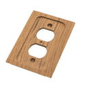 Whitecap Teak Outlet Cover/Receptacle Plate [60170] - Mealey Marine