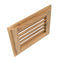 Whitecap Teak Louvered Insert - 7-1/2" x 9-1/8" x 3/4" [60712] - Mealey Marine