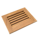 Whitecap Teak Louvered Insert - 7-1/2" x 9-1/8" x 3/4" [60712] - Mealey Marine