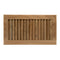 Whitecap Teak Louvered Insert - 16" x 9-1/8" x 3/4" [60710] - Mealey Marine