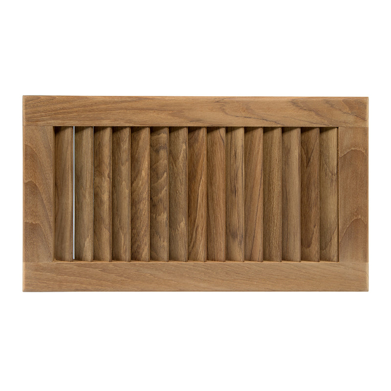 Whitecap Teak Louvered Insert - 16" x 9-1/8" x 3/4" [60710] - Mealey Marine