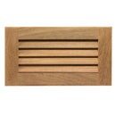 Whitecap Teak Louvered Insert - 6-3/8" x 11-3/16" x 3/4" [60714] - Mealey Marine