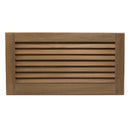 Whitecap Teak Louvered Insert - 9-3/8" x 18" x 3/4" [60716] - Mealey Marine