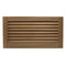 Whitecap Teak Louvered Insert - 9-3/8" x 18" x 3/4" [60716] - Mealey Marine