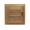 Whitecap Teak Louvered Door & Frame - Right Hand - 12" x 12" [60720] - Mealey Marine