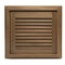 Whitecap Teak Louvered Door & Frame - Right Hand - 15" x 15" [60722] - Mealey Marine