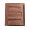 Whitecap Teak Louvered Door & Frame - Left Hand - 15" x 15" [60723] - Mealey Marine