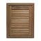 Whitecap Teak Louvered Door & Frame - Right Hand - 15" x 20" [60724] - Mealey Marine