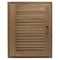 Whitecap Teak Louvered Door & Frame - Right Hand - 15" x 20" [60724] - Mealey Marine