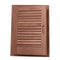 Whitecap Teak Louvered Door & Frame - Left Hand - 15" x 20" [60725] - Mealey Marine