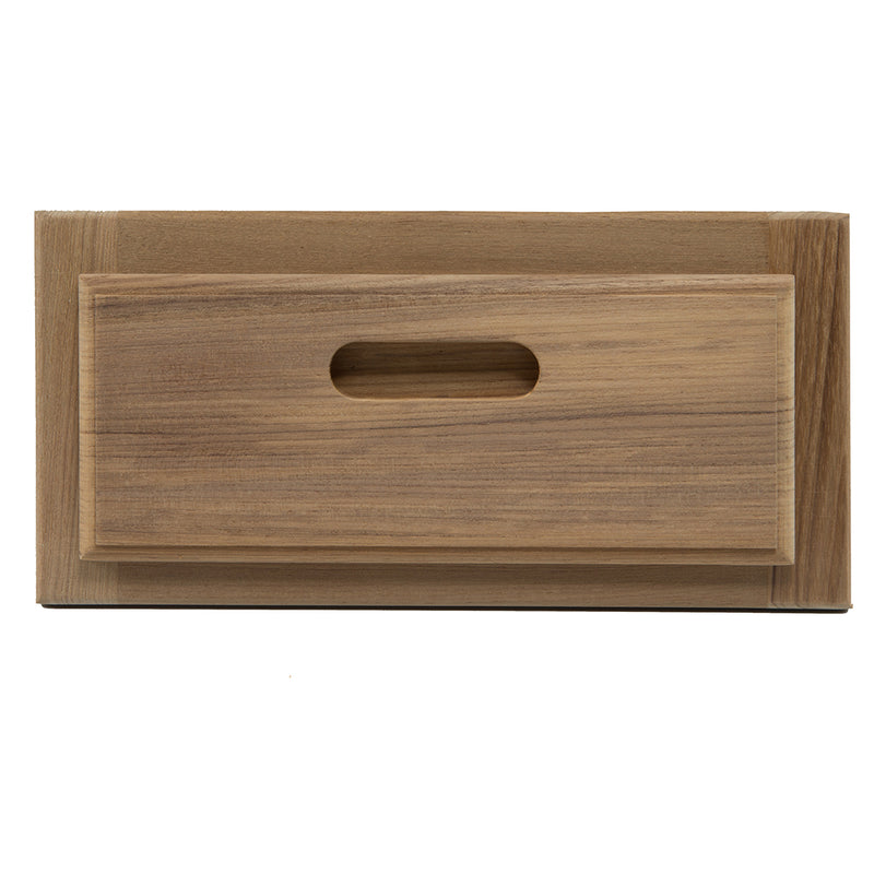 Whitecap Teak Drawer/Door Front & Frame - 12"W x 6"H [60730] - Mealey Marine