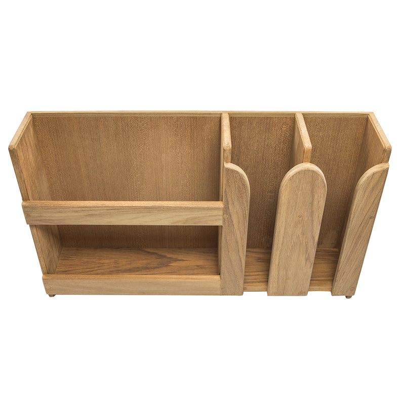 Whitecap Teak Dish/Cup Holder [62406] - Mealey Marine