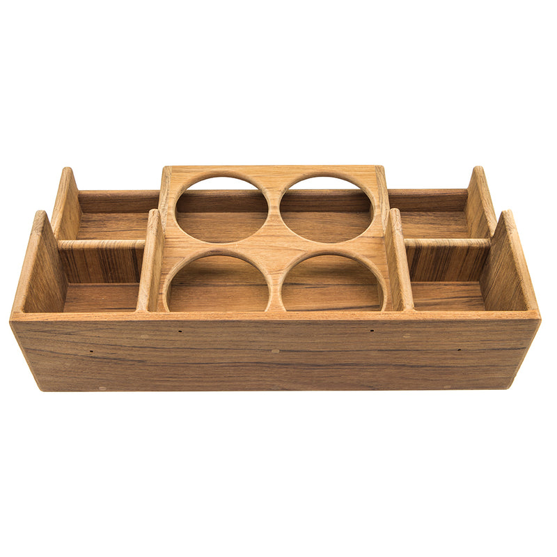 Whitecap Teak Bar Rack [62550] - Mealey Marine