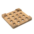 Whitecap Teak Small Square Trivet - 6" [62420] - Mealey Marine