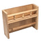 Whitecap Teak Paper Towel Holder w/Spice Rack [62446] - Mealey Marine