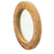 Whitecap Teak Porthole Mirror [62540] - Mealey Marine