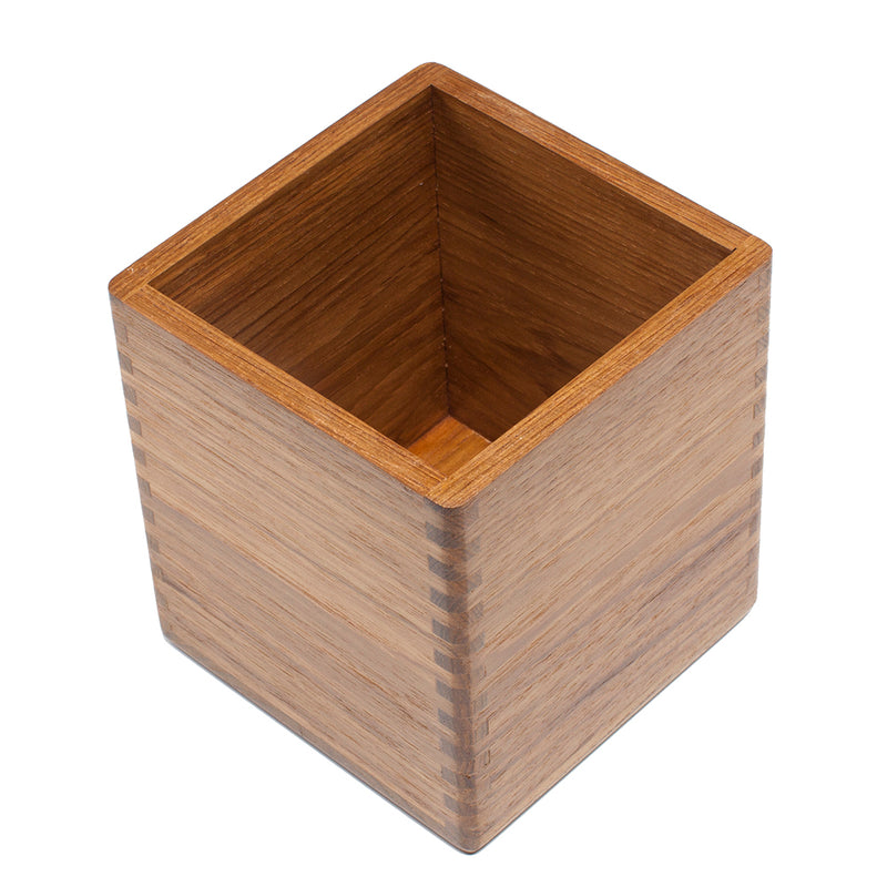 Whitecap Teak Tissue Box Holder [62344] - Mealey Marine