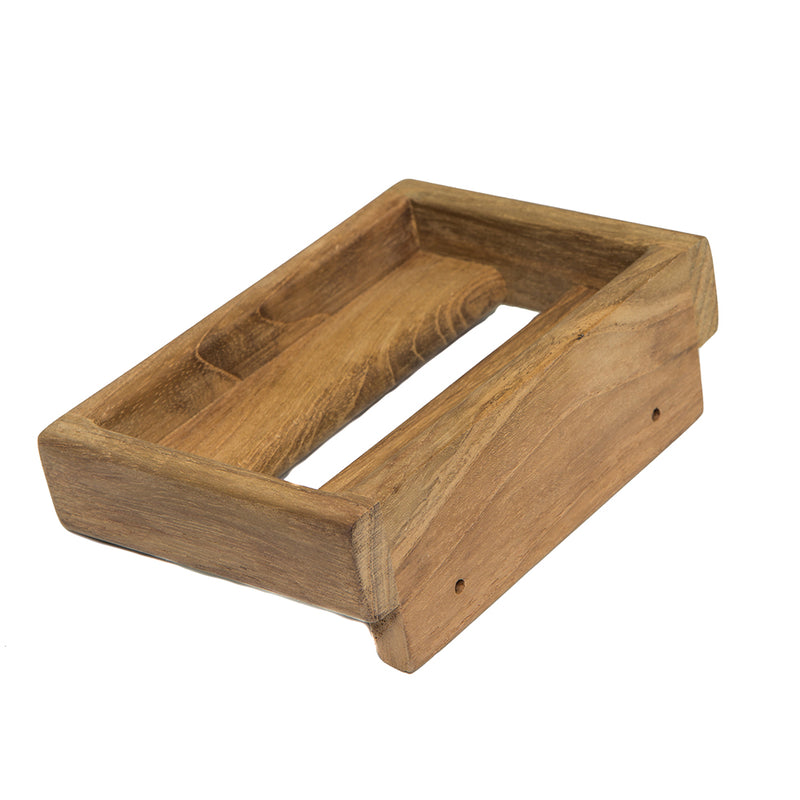 Whitecap Teak Soap Dish [62314] - Mealey Marine