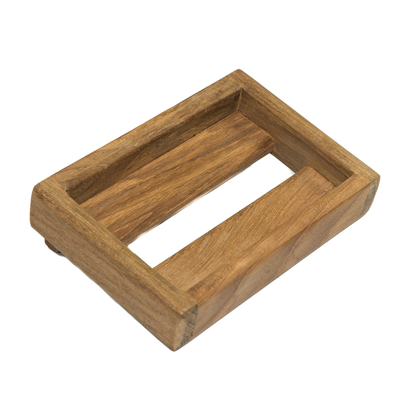 Whitecap Teak Soap Dish [62314] - Mealey Marine