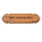 Whitecap Teak "No Smoking" Name Plate [62672] - Mealey Marine