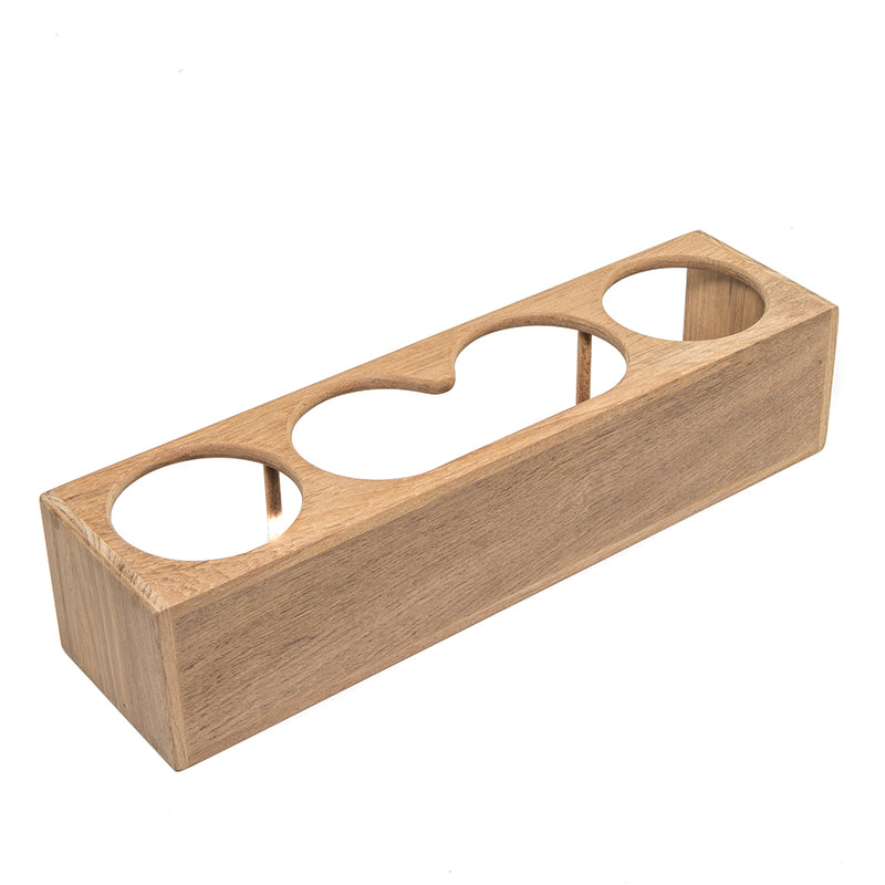 Whitecap Teak Four Insulated Drink/Binocular Rack [62634] - Mealey Marine