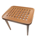 Whitecap Teak Cockpit Grate End Table [60020] - Mealey Marine