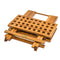 Whitecap Teak Grate Top Fold-Away Table [60030] - Mealey Marine