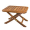 Whitecap Teak Small Adjustable Slat Top Table [60028] - Mealey Marine