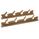 Whitecap Teak Lock-In Four-Rod Storage Rack [60620] - Mealey Marine