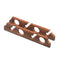 Whitecap Teak Four-Rod Storage Rack - Pair [60612] - Mealey Marine