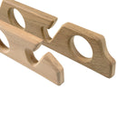 Whitecap Teak Six-Rod Storage Rack - Pair [60614] - Mealey Marine