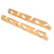 Whitecap Teak Six-Rod Storage Rack - Pair [60614] - Mealey Marine