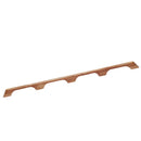 Whitecap Teak Handrail - 4 Loops - 43"L [60106] - Mealey Marine