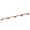 Whitecap Teak Handrail - 4 Loops - 43"L [60106] - Mealey Marine