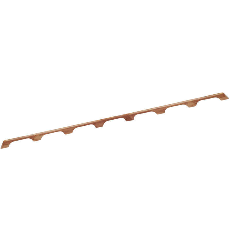 Whitecap Teak Handrail - 7 Loops - 73"L [60112] - Mealey Marine