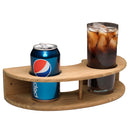 Whitecap Teak Curved Two-Drink Rack [63218] - Mealey Marine